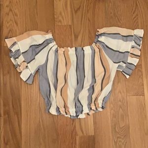 Ocean drive off the shoulder top.